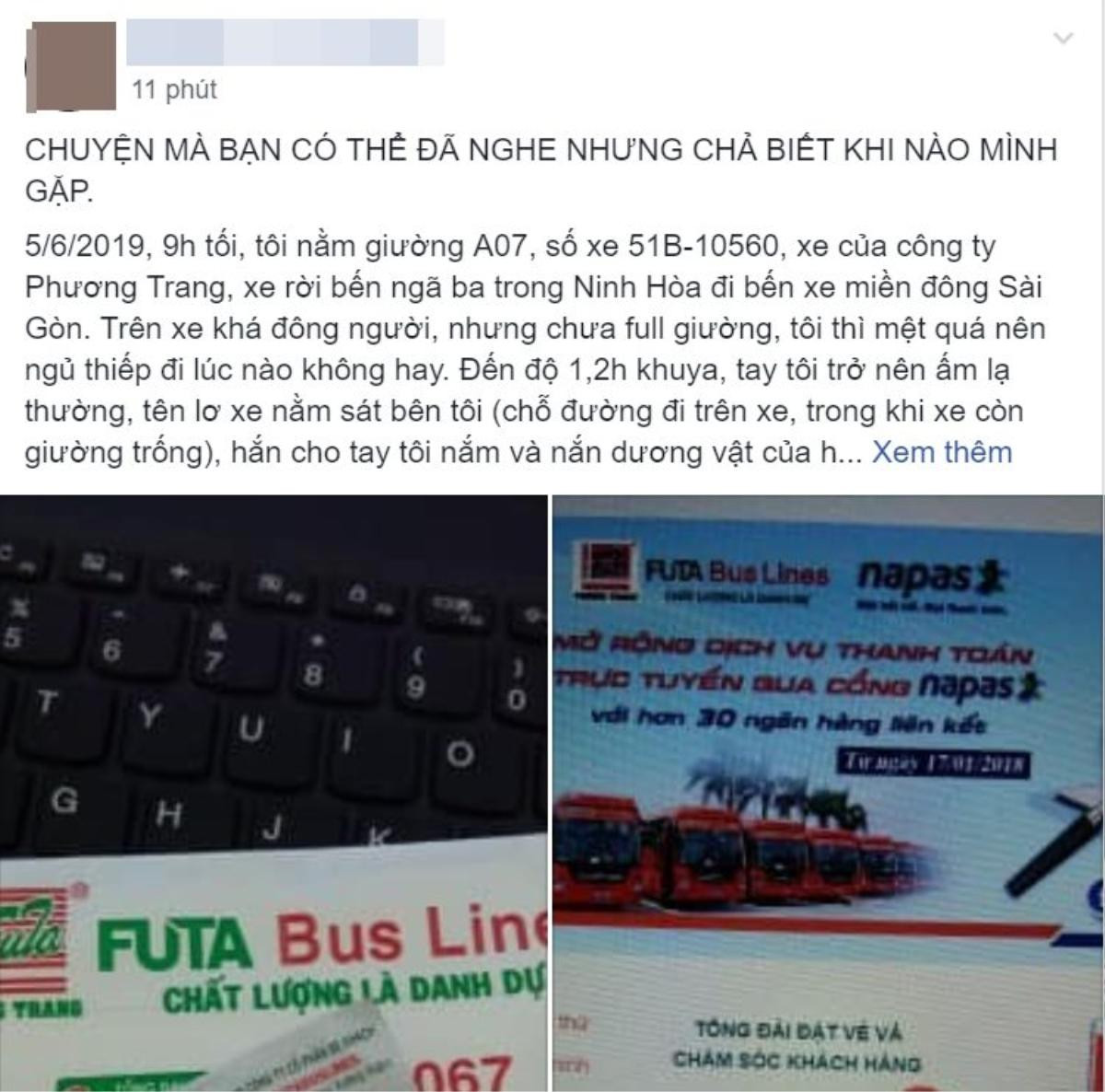 Nhà xe Phương Trang nói gì trước tin nhân viên sàm sỡ khách đang ngủ nhiều lần, ai cũng nhìn nhưng không lên tiếng? Ảnh 1