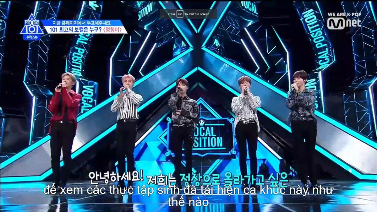 Tập 6 'PRODUCE X 101': Nổi da gà khi nghe Kim Yohan, Cha Junho, Seungwoo hát ballad siêu da diết Ảnh 90