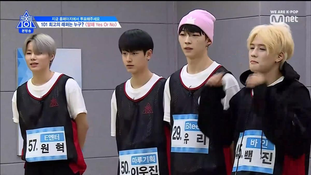 Tập 6 'PRODUCE X 101': Nổi da gà khi nghe Kim Yohan, Cha Junho, Seungwoo hát ballad siêu da diết Ảnh 149