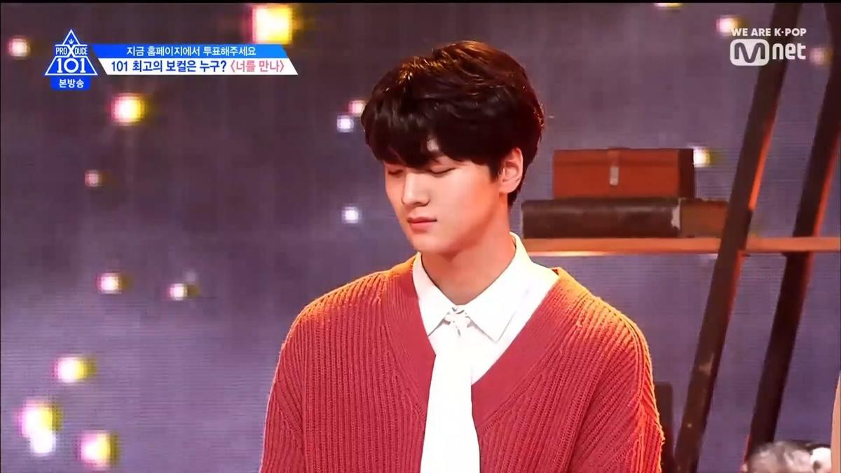 Tập 6 'PRODUCE X 101': Nổi da gà khi nghe Kim Yohan, Cha Junho, Seungwoo hát ballad siêu da diết Ảnh 210