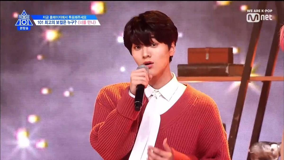 Tập 6 'PRODUCE X 101': Nổi da gà khi nghe Kim Yohan, Cha Junho, Seungwoo hát ballad siêu da diết Ảnh 218