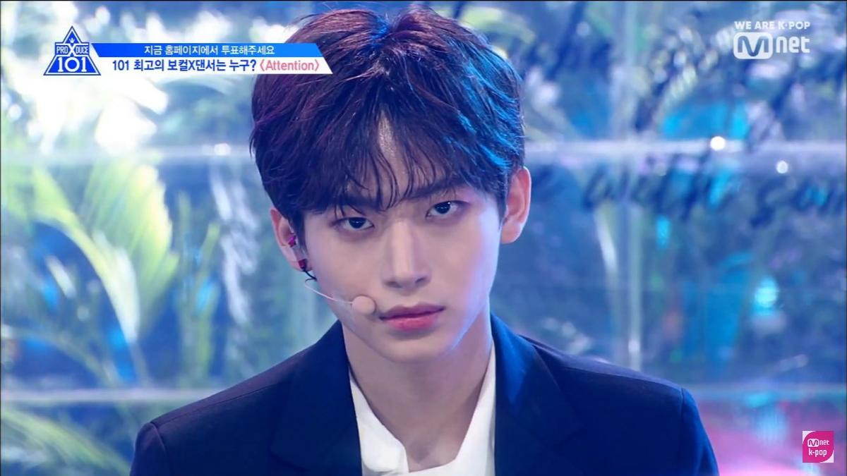 Thực tập sinh 'Produce X 101' trong BXH tìm kiếm: Kim Woo Seok như một vị thần dù không biểu diễn Ảnh 3