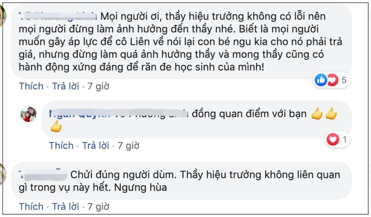 Vụ nữ sinh bùng 20 ly trà sữa: Một thầy hiệu trưởng 'không liên quan' bỗng nhiên bị 'ném đá' oan Ảnh 11