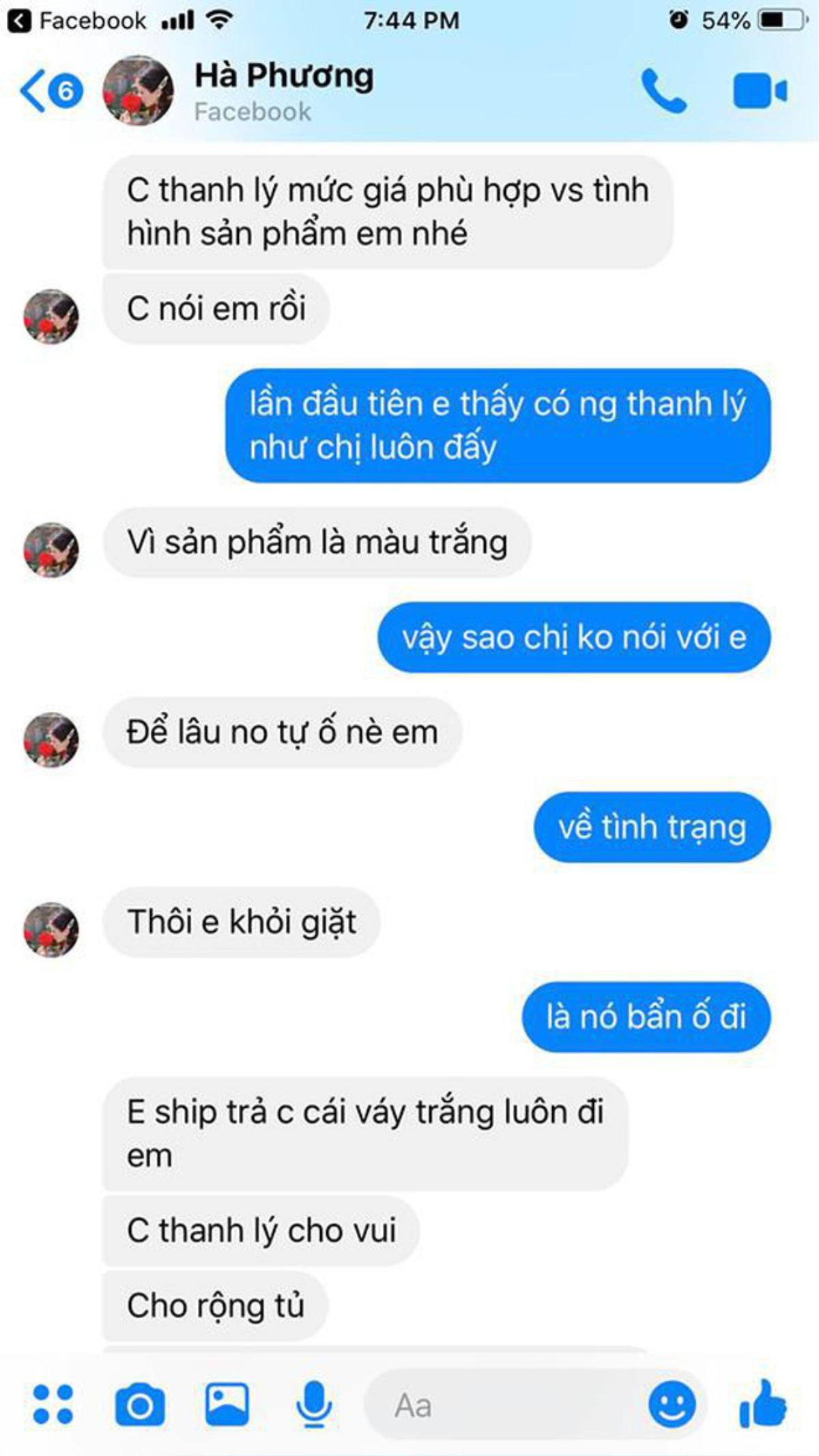 Bị tố thanh lý váy 'như giẻ lau' với giá 500k, MC Hà Phương lập tức đăng đàn phản pháo Ảnh 5