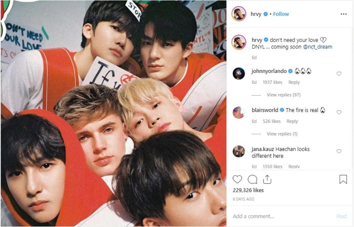 HRVY đứng về phía NCT Dream đáp trả bình luận phân biệt chủng tộc trên mạng xã hội Ảnh 2