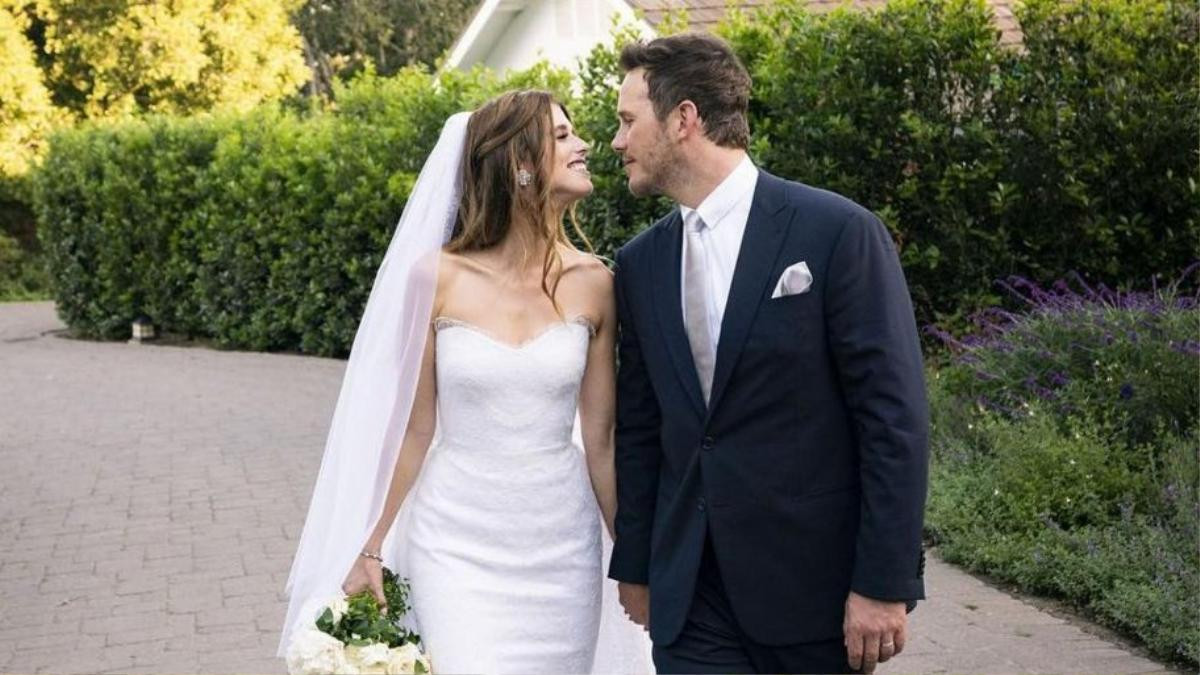 Chris Pratt và Katherine Schwarzenegger chia sẻ tấm ảnh cưới đầu tiên của mình Ảnh 3