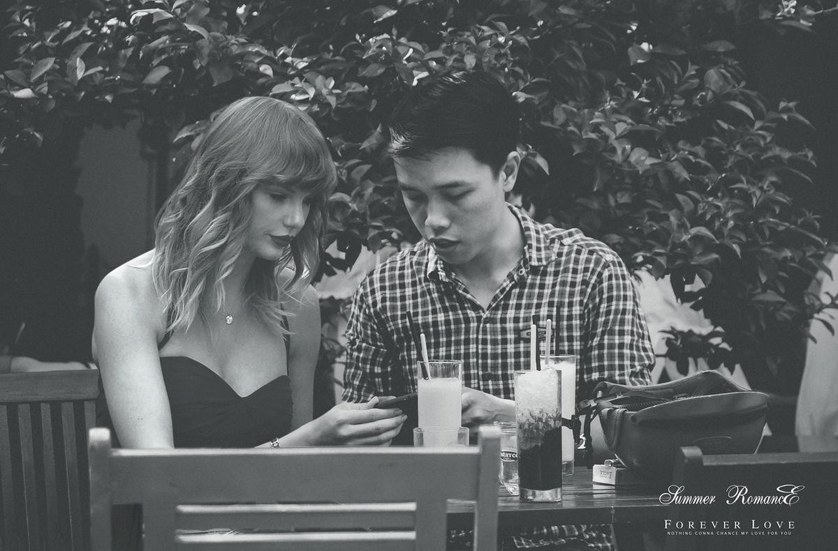 'Thánh Photoshop Việt Nam' tung bộ ảnh 'kỷ niệm tình yêu 2 năm' cùng Taylor Swift siêu lầy lội khiến dân mạng chỉ biết nể! Ảnh 8