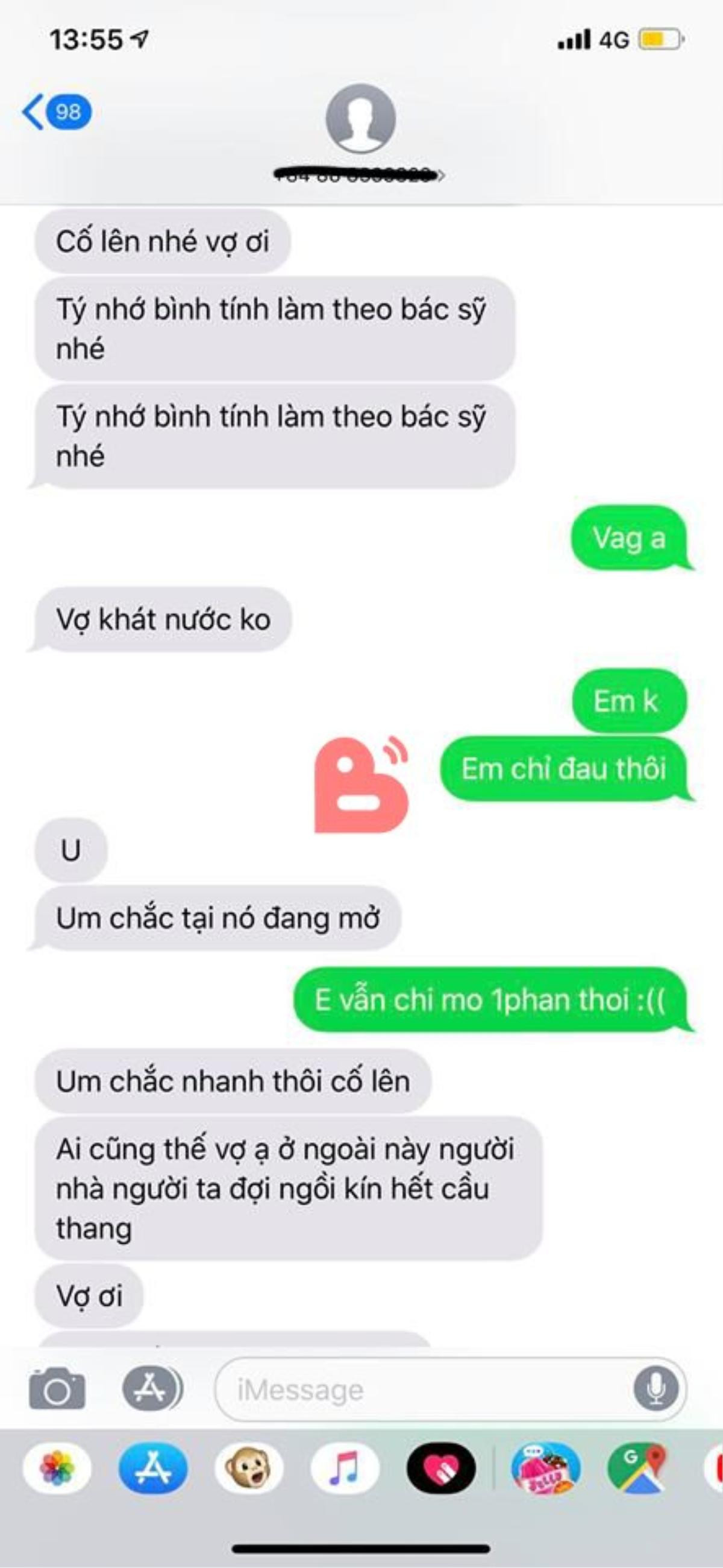 Chờ vợ đẻ, anh chồng gửi loạt tin nhắn đáng yêu ‘vô đối’ khiến vợ hạnh phúc đến… phát khóc Ảnh 2