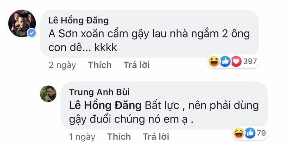 Bố Sơn 'Về nhà đi con' thay avatar 'cầm súng', các con rể Khải - Vũ hoảng sợ năn nỉ đừng bắn Ảnh 9