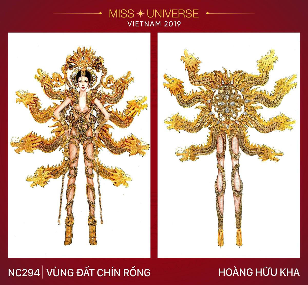 'Mắt tròn mắt dẹt' với mẫu National Costume 'chín rồng' phiên bản búp bê y như thật Ảnh 1