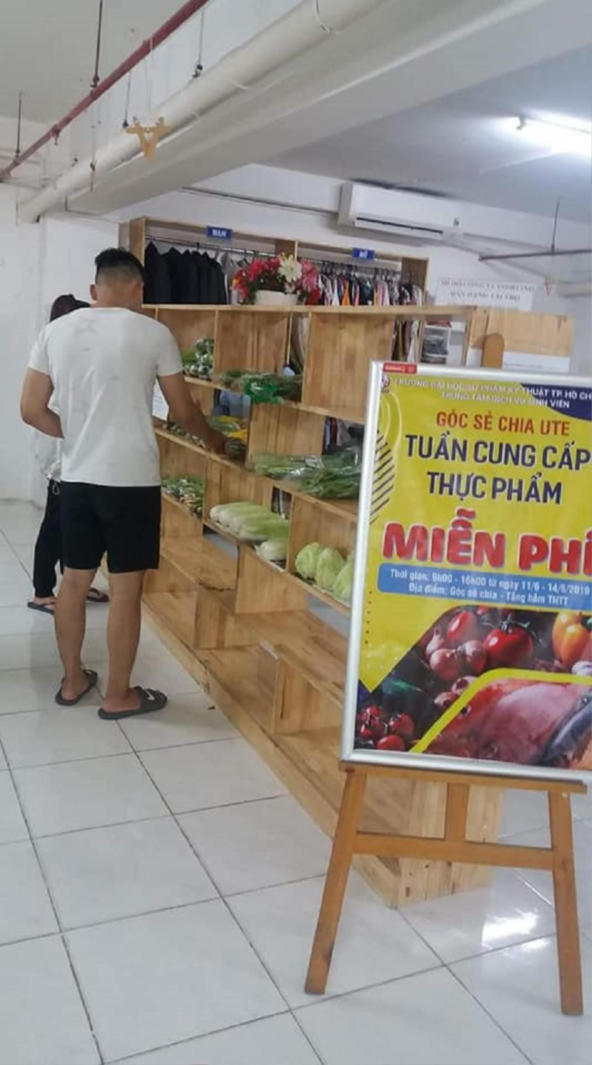 Sinh viên ĐH Sư phạm kỹ thuật TP.HCM thoải mái bồi bổ sức khỏe với 'Tuần cung cấp thực phẩm miễn phí' trong những ngày thi cử cam go Ảnh 3