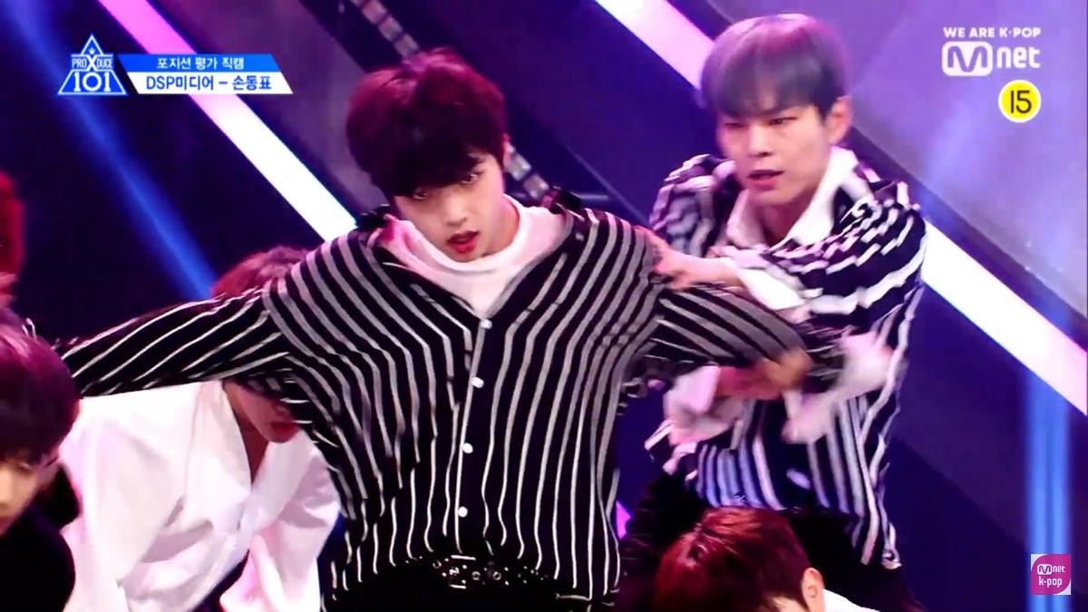 'Produce X 101' tập 7: 'Cậu bé người sói' Son Dong Pyo đại náo sân khấu nhưng thứ hạng vẫn thấp Ảnh 3