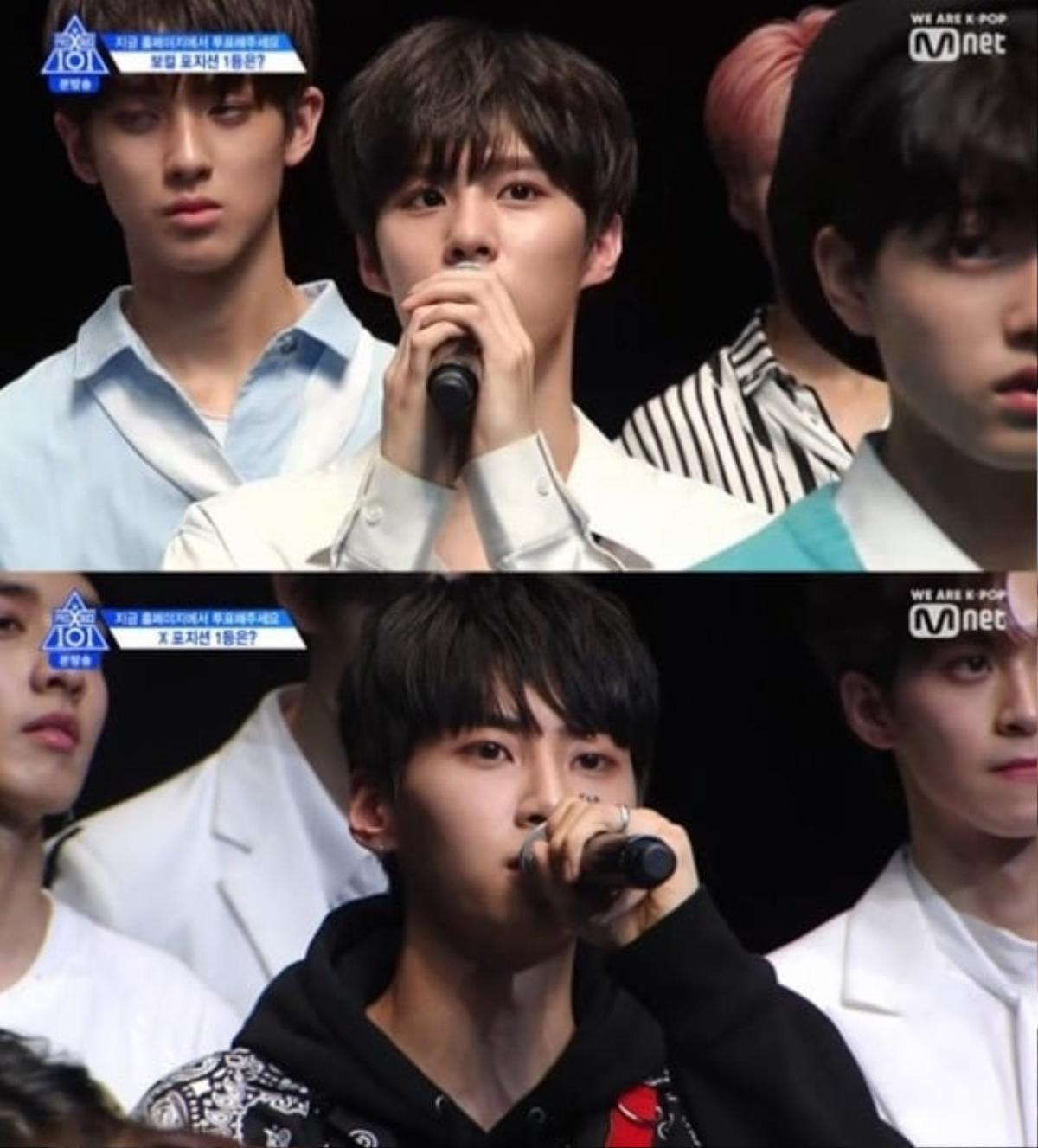 'Produce X 101' tập 7: Kim Woo Seok - Lee Jin Hyuk (UP10TION) thắng lớn, đứng top tìm kiếm ở Hàn Ảnh 2