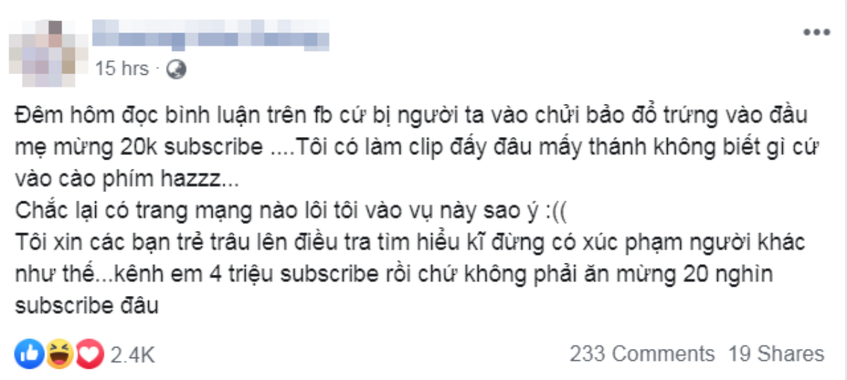 Cư dân mạng 'moi' lại clip YouTuber đổ 400 quả trứng vào người lạ sau vụ việc con trai đổ trứng lên đầu mẹ Ảnh 6