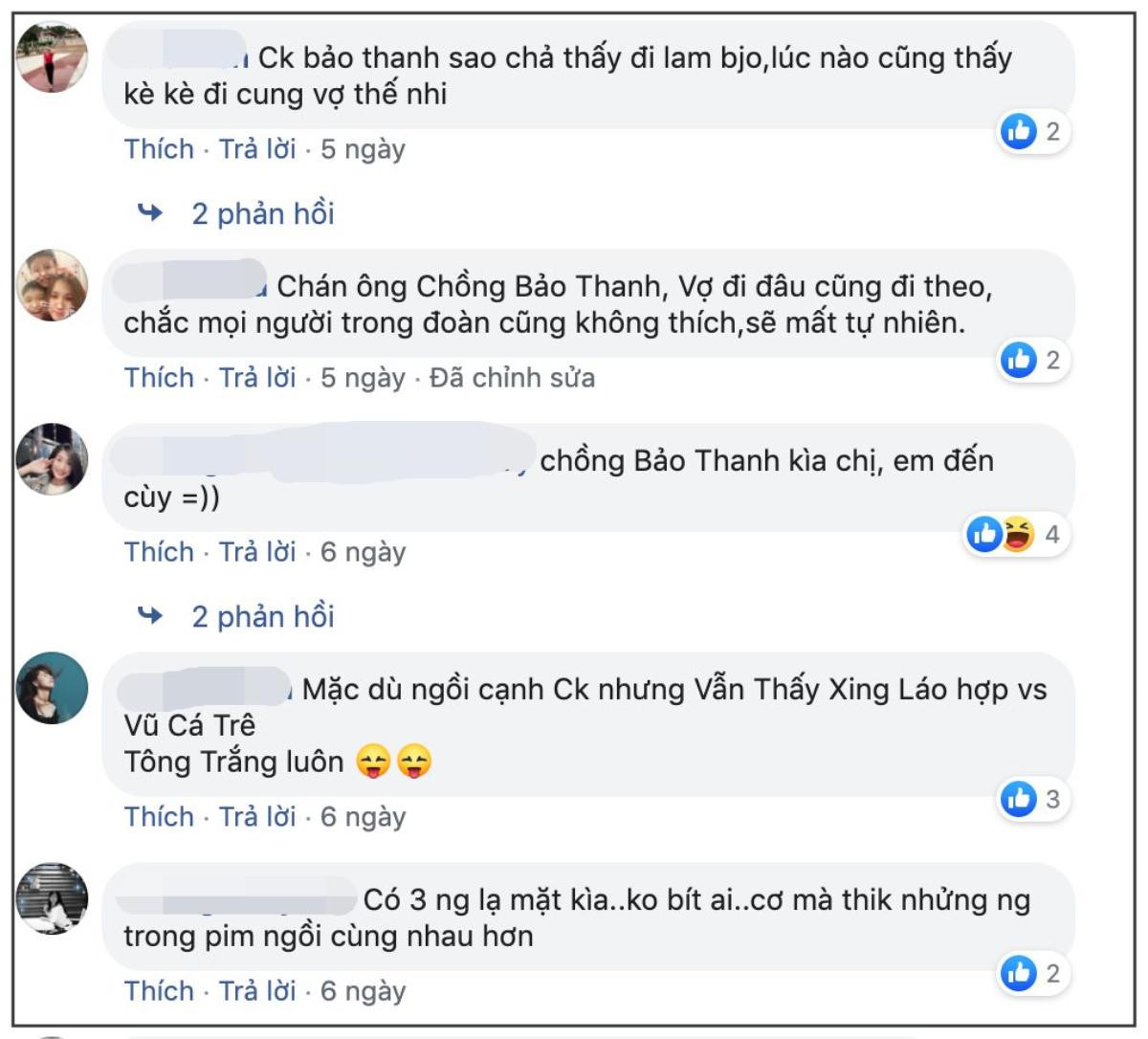 Chồng Bảo Thanh bị fan cuồng 'ném đá' vô cớ chỉ vì ngồi giữa vợ và Quốc Trường Ảnh 3