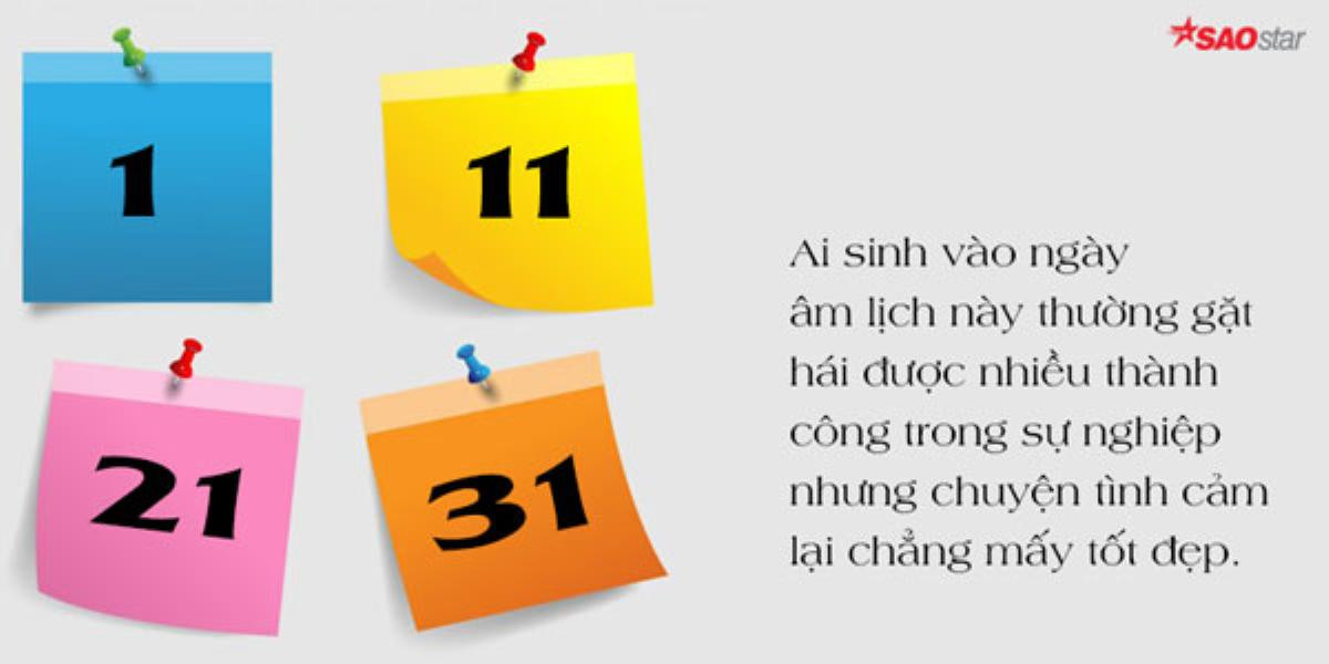 Người có đuôi ngày sinh âm này tuy tình duyên trắc trở nhưng sự nghiệp vô cùng phát đạt Ảnh 1