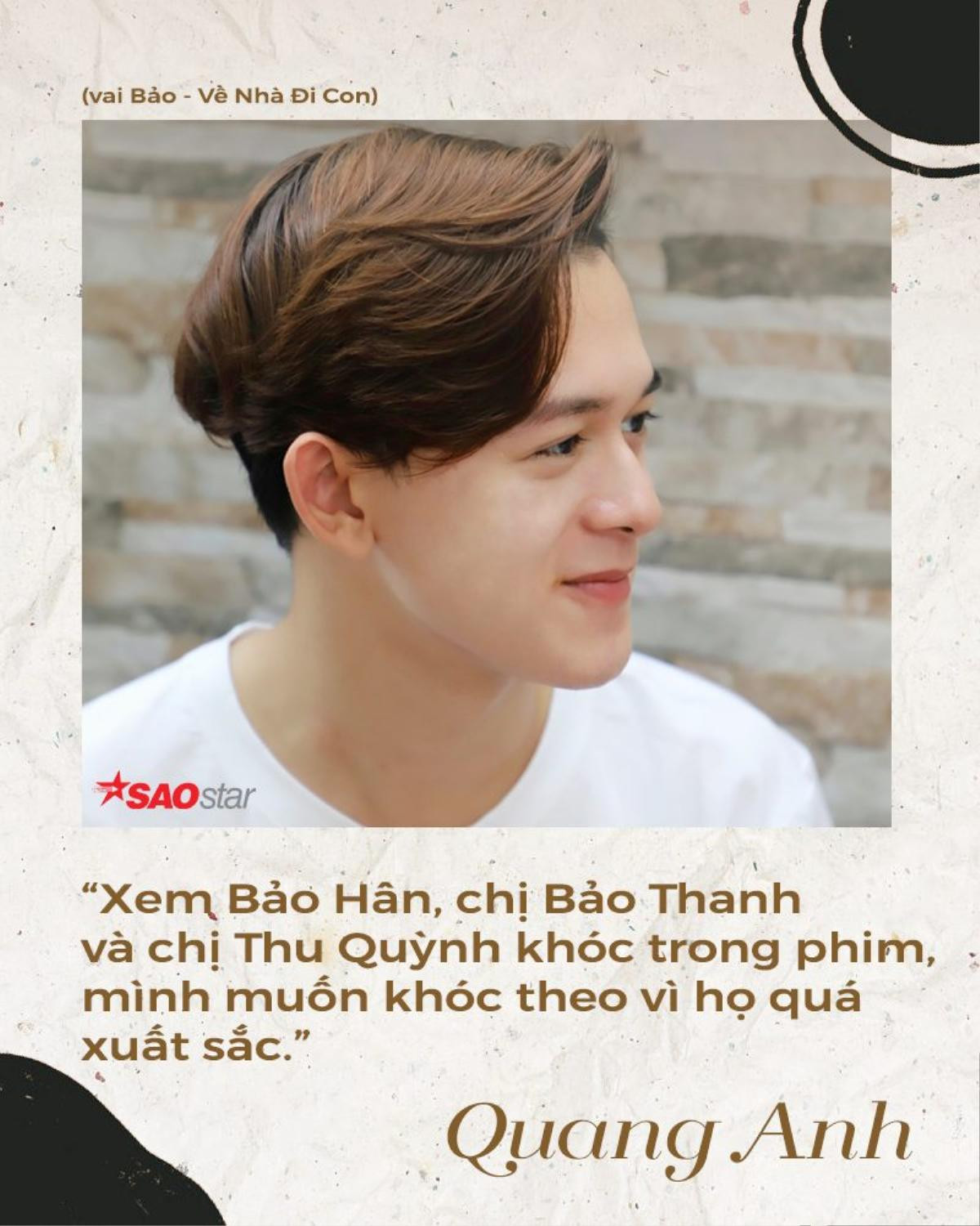 Quang Anh (Về Nhà Đi Con) tiết lộ về cái kết của 'cặp đôi chim ri', khẳng định Vũ - Thư sẽ còn nhiều sóng gió Ảnh 6