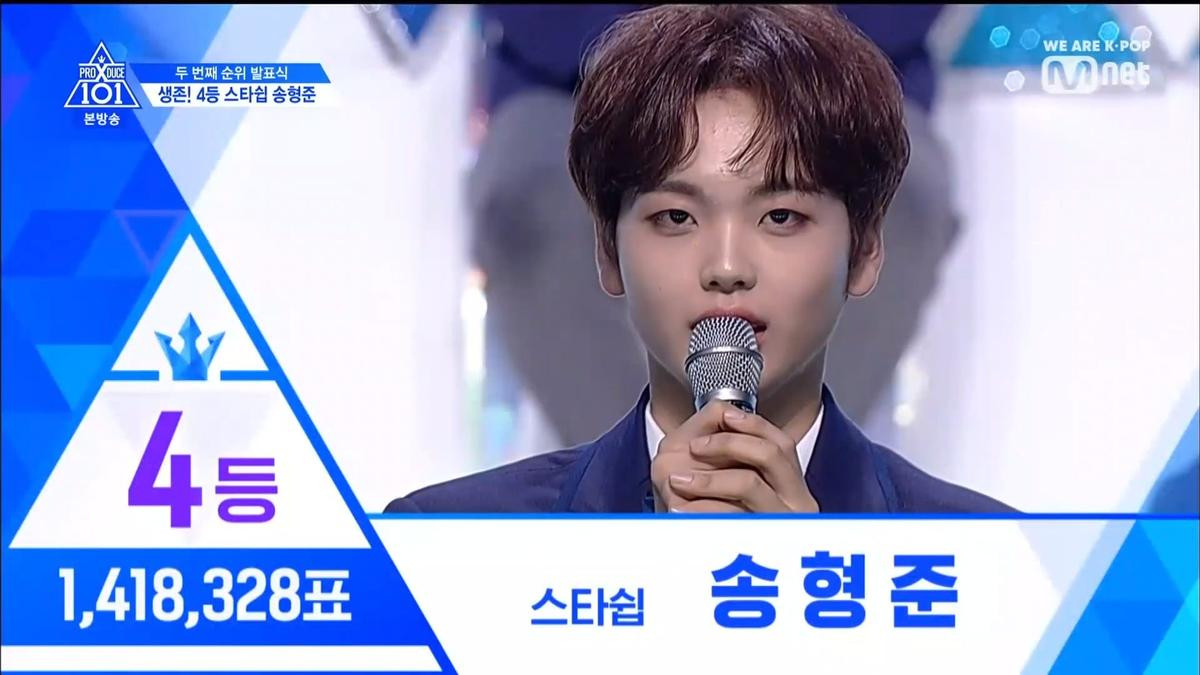 PRODUCE X 101 tập 8: Kim Mingyu rời khỏi top 3, đứng đầu là ai trong Lee Jinhyuk - Song HyungJun - Kim Yohan và Kim Wooseok? Ảnh 134