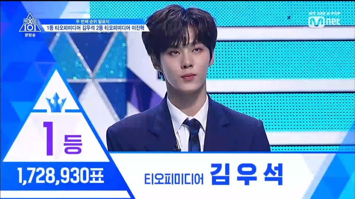 PRODUCE X 101 tập 8: Kim Mingyu rời khỏi top 3, đứng đầu là ai trong Lee Jinhyuk - Song HyungJun - Kim Yohan và Kim Wooseok? Ảnh 138