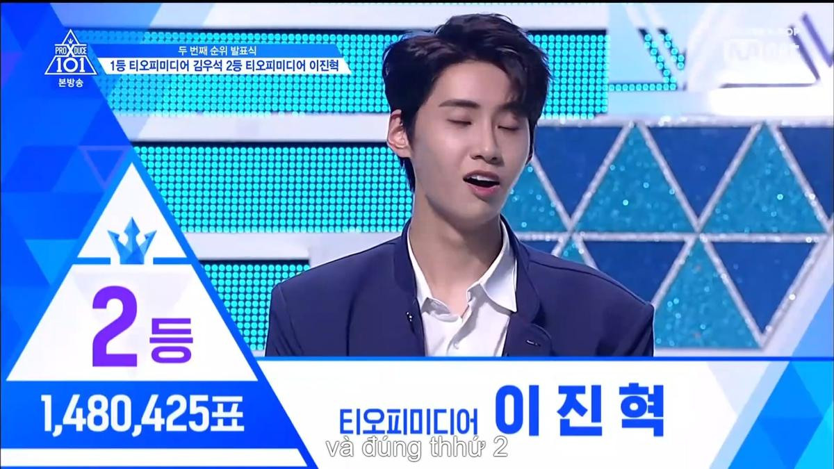 PRODUCE X 101 tập 8: Kim Mingyu rời khỏi top 3, đứng đầu là ai trong Lee Jinhyuk - Song HyungJun - Kim Yohan và Kim Wooseok? Ảnh 139