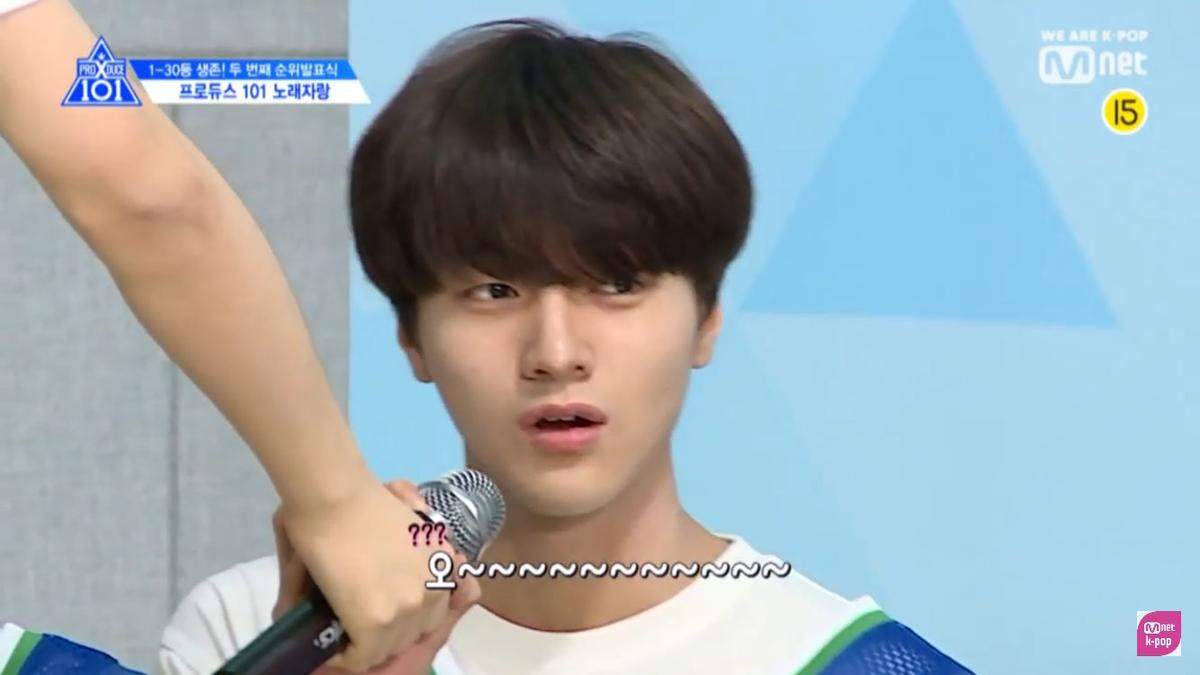 'Produce X 101': Cha Jun Ho cover nhạc phim 'Goblin', Kim Woo Seok - Han Seung Woo gây sốt với bản tình ca huyền thoại Ảnh 3