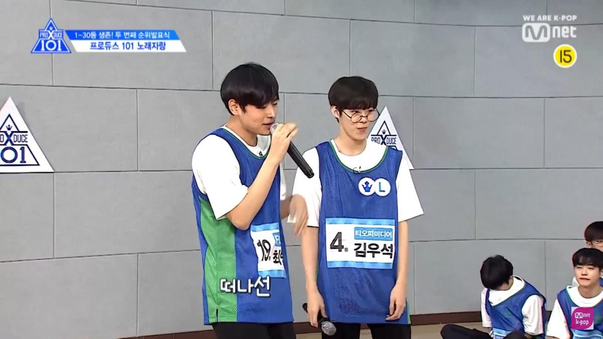 'Produce X 101': Cha Jun Ho cover nhạc phim 'Goblin', Kim Woo Seok - Han Seung Woo gây sốt với bản tình ca huyền thoại Ảnh 11