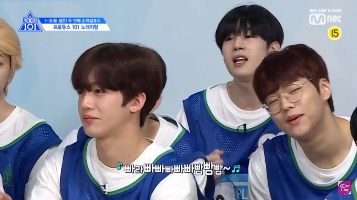 'Produce X 101': Cha Jun Ho cover nhạc phim 'Goblin', Kim Woo Seok - Han Seung Woo gây sốt với bản tình ca huyền thoại Ảnh 1