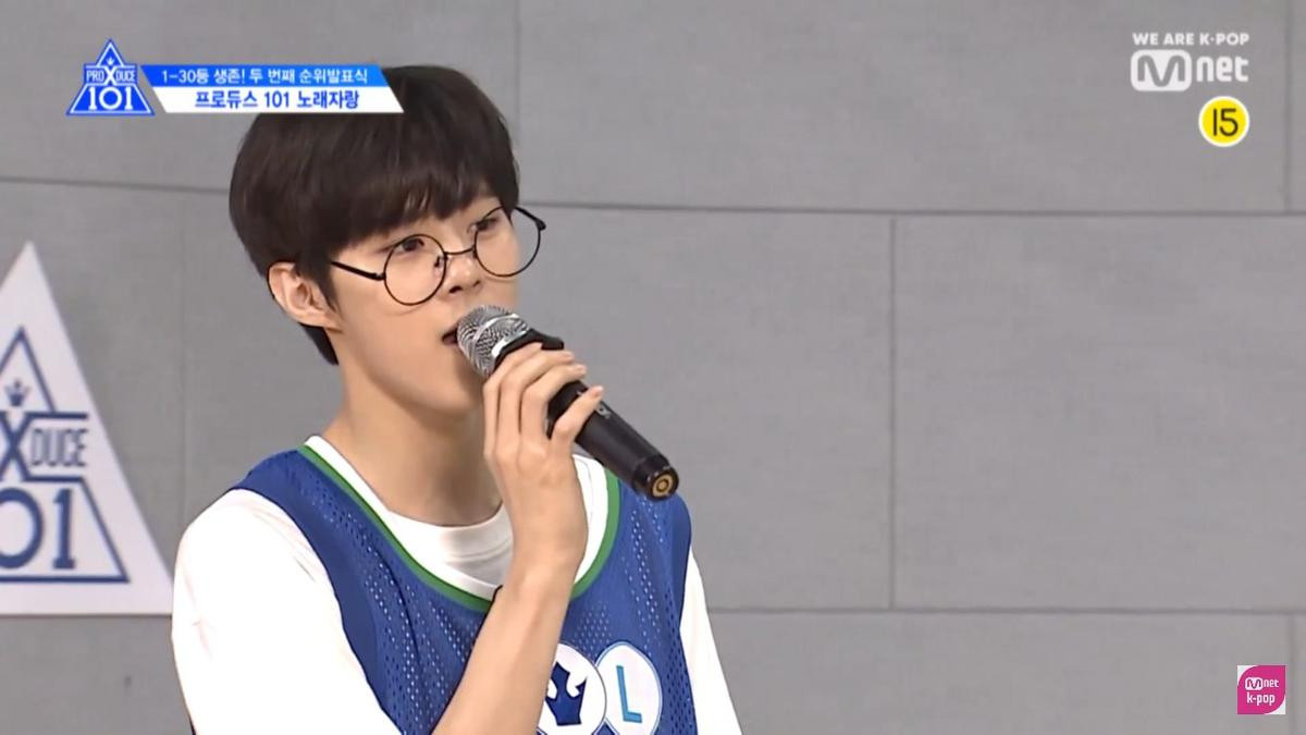 'Produce X 101': Cha Jun Ho cover nhạc phim 'Goblin', Kim Woo Seok - Han Seung Woo gây sốt với bản tình ca huyền thoại Ảnh 12