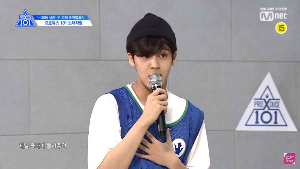 'Produce X 101': Cha Jun Ho cover nhạc phim 'Goblin', Kim Woo Seok - Han Seung Woo gây sốt với bản tình ca huyền thoại Ảnh 6