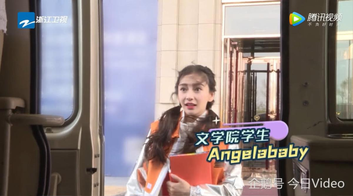 Angelababy cuối cùng cũng lấy lại được 'phong độ' với nhan sắc đỉnh cao trong tập mới của 'Keep Running' Ảnh 2