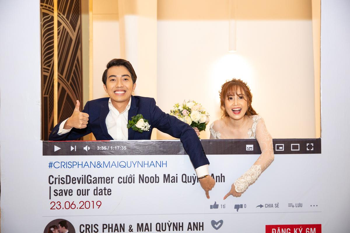 Đám cưới Cris Phan và Mai Quỳnh Anh: PewPew công khai bạn gái, Misthy xuất hiện nhí nhảnh Ảnh 18