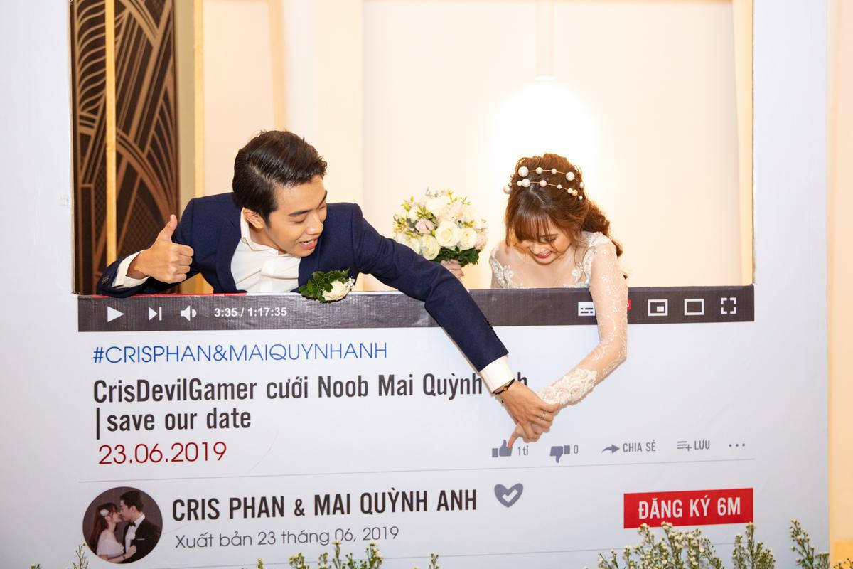 Đám cưới Cris Phan và Mai Quỳnh Anh: PewPew công khai bạn gái, Misthy xuất hiện nhí nhảnh Ảnh 17