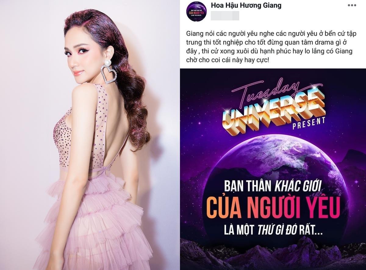 Dàn hoa hậu chúc sĩ tử 2k1 thi tốt: Hương Giang quá 'drama', Hoàng Thùy nhắc bài học nhớ đời Ảnh 6