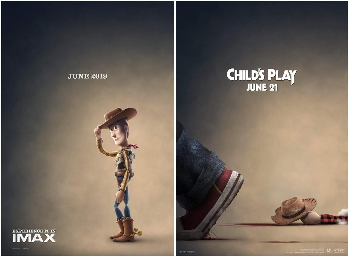 Child's Play tung poster chặt đầu Annabelle Ảnh 3