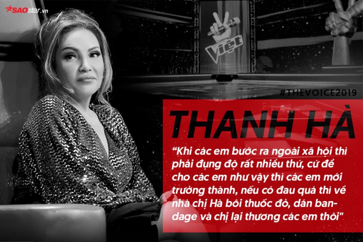 4 câu nói 'chất' nhất tập 11 The Voice 2019: Ella gây xúc động mạnh, Thanh Hà 'bôi thuốc đỏ' cho học trò Ảnh 2