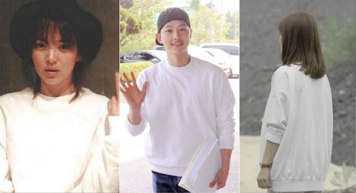 Trước khi Song Joong Ki và Song Hye Kyo li hôn, họ cũng từng diện đồ đôi 'tình bể bình' thế này đây! Ảnh 5