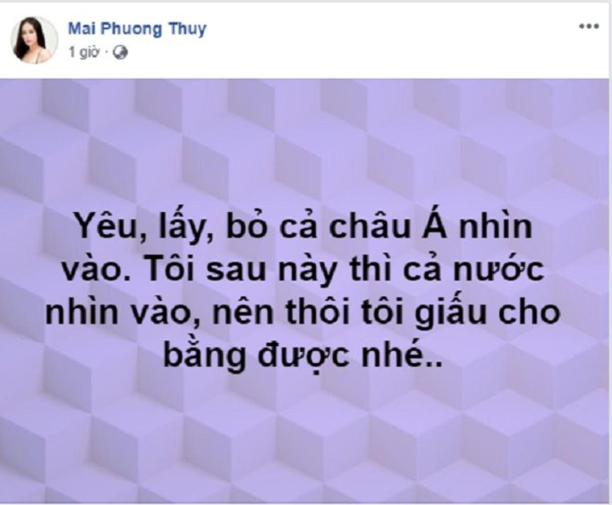 Mai Phương Thúy quyết giấu tình yêu vì Song - Song, Á hậu Tú Anh phán một câu khiến ai cũng ngã ngửa Ảnh 2