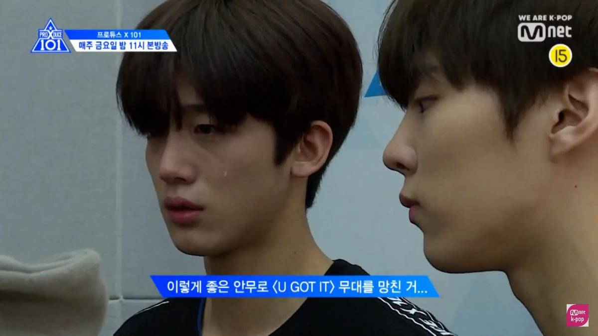 'Produce X 101' tập 9: Nhóm Kim Woo Seok bị chê - Kim Yo Han khóc, thực tập sinh X tái sinh là ai? Ảnh 6