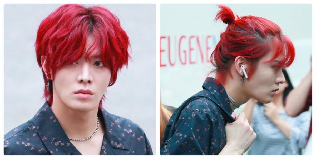 Yuta (NCT) thẳng tiến lên top trend worldwide nhờ mái tóc đỏ hệt như nhân vật truyện tranh Ảnh 1