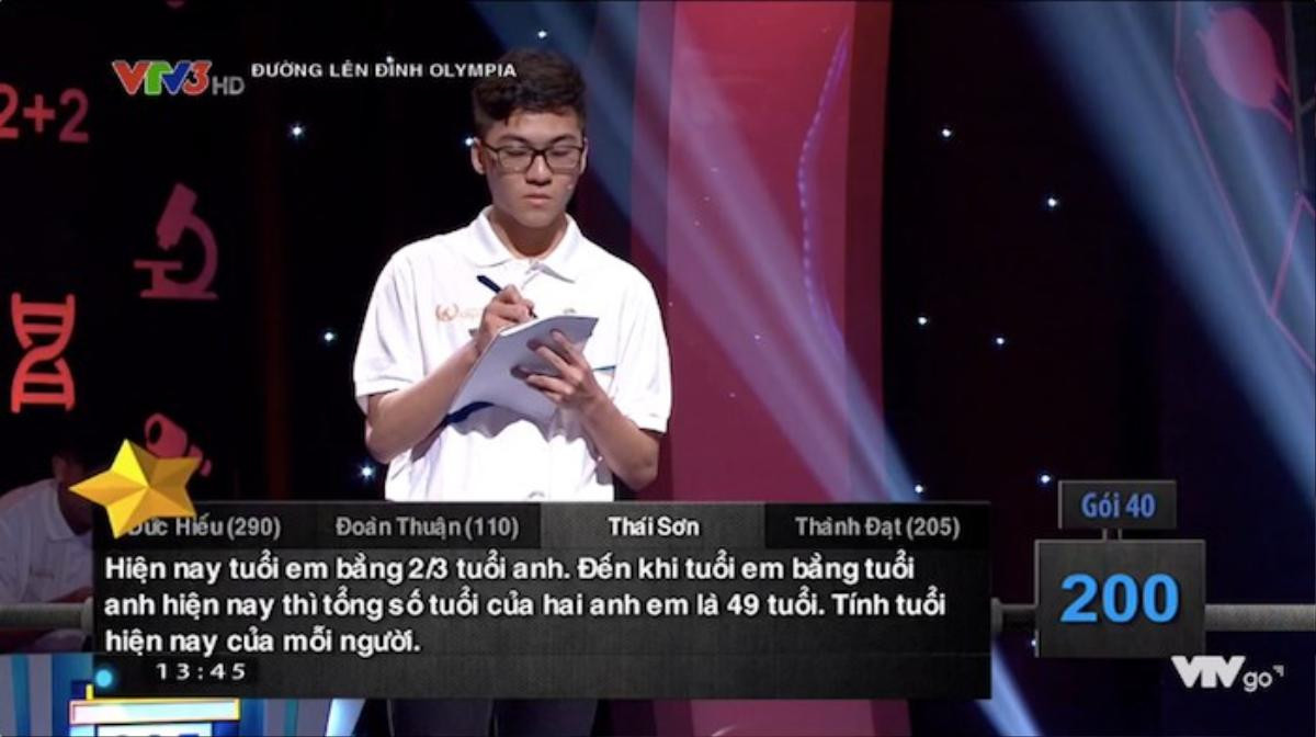 Lại thêm một câu hỏi ở 'Đường lên đỉnh Olympia' khiến cộng đồng mạng dậy sóng Ảnh 1