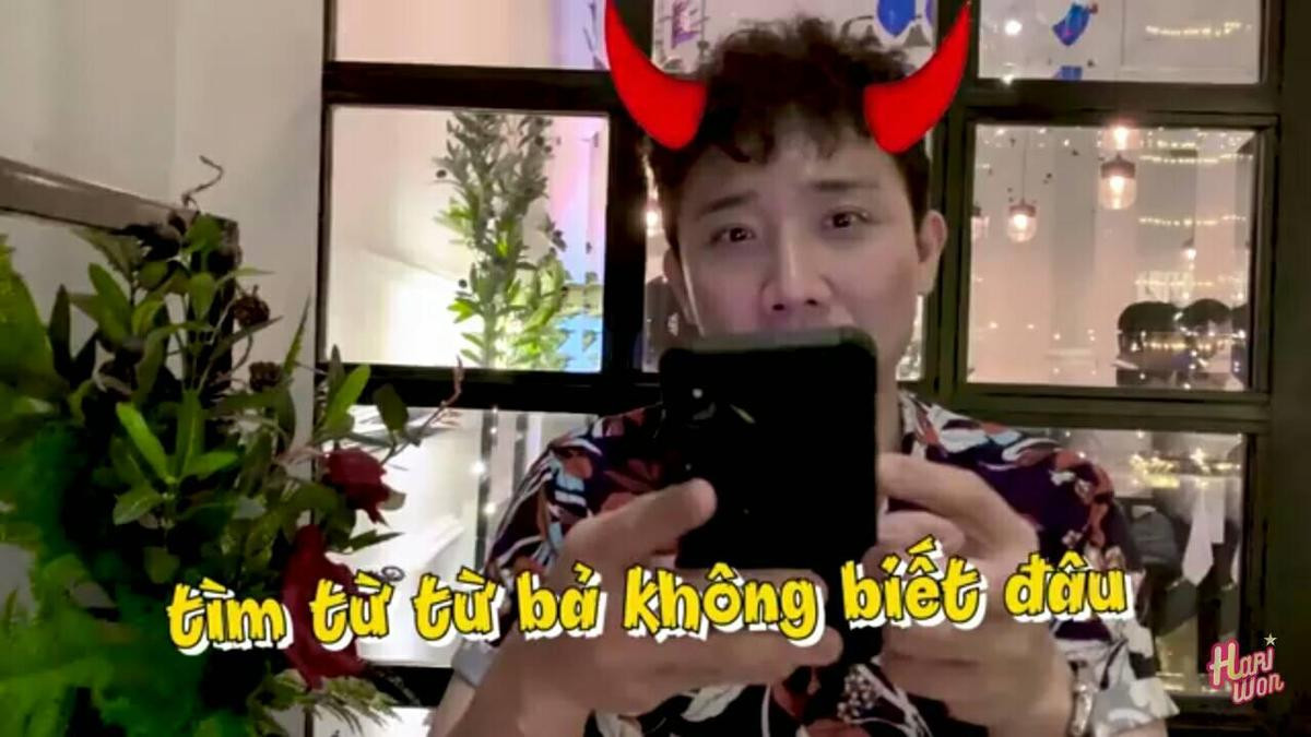 Không đỡ nổi với chùm ảnh phản ứng của Hari Won khi phát hiện Trấn Thành đọc nhầm tên bài hát Ảnh 2