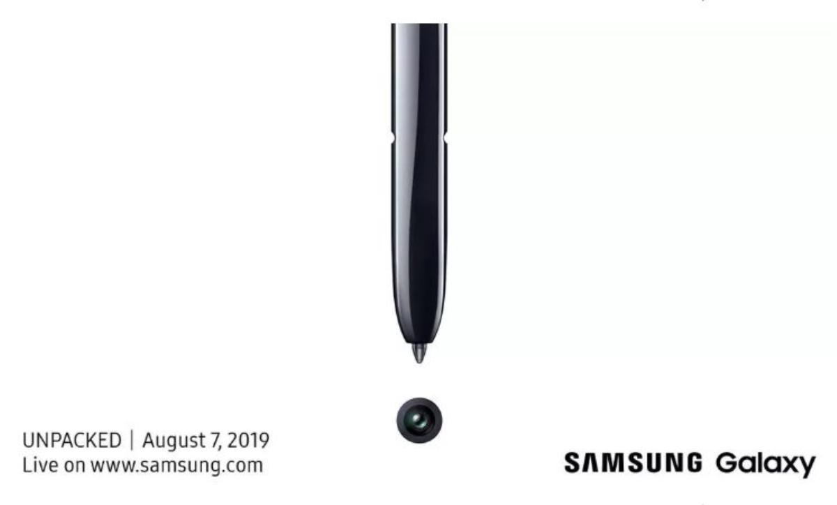 Chính thức: Samsung Galaxy Note10 sẽ ra mắt ngày 7 tháng 8 tới Ảnh 1