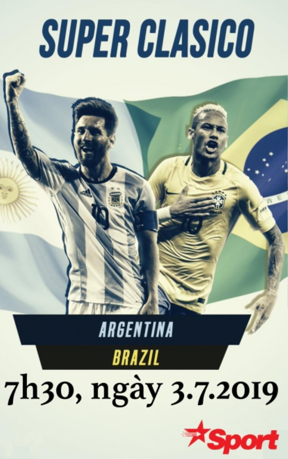 Link xem trực tiếp, nhận định: Argentina - Brazil (07h30, 3/7) Ảnh 3