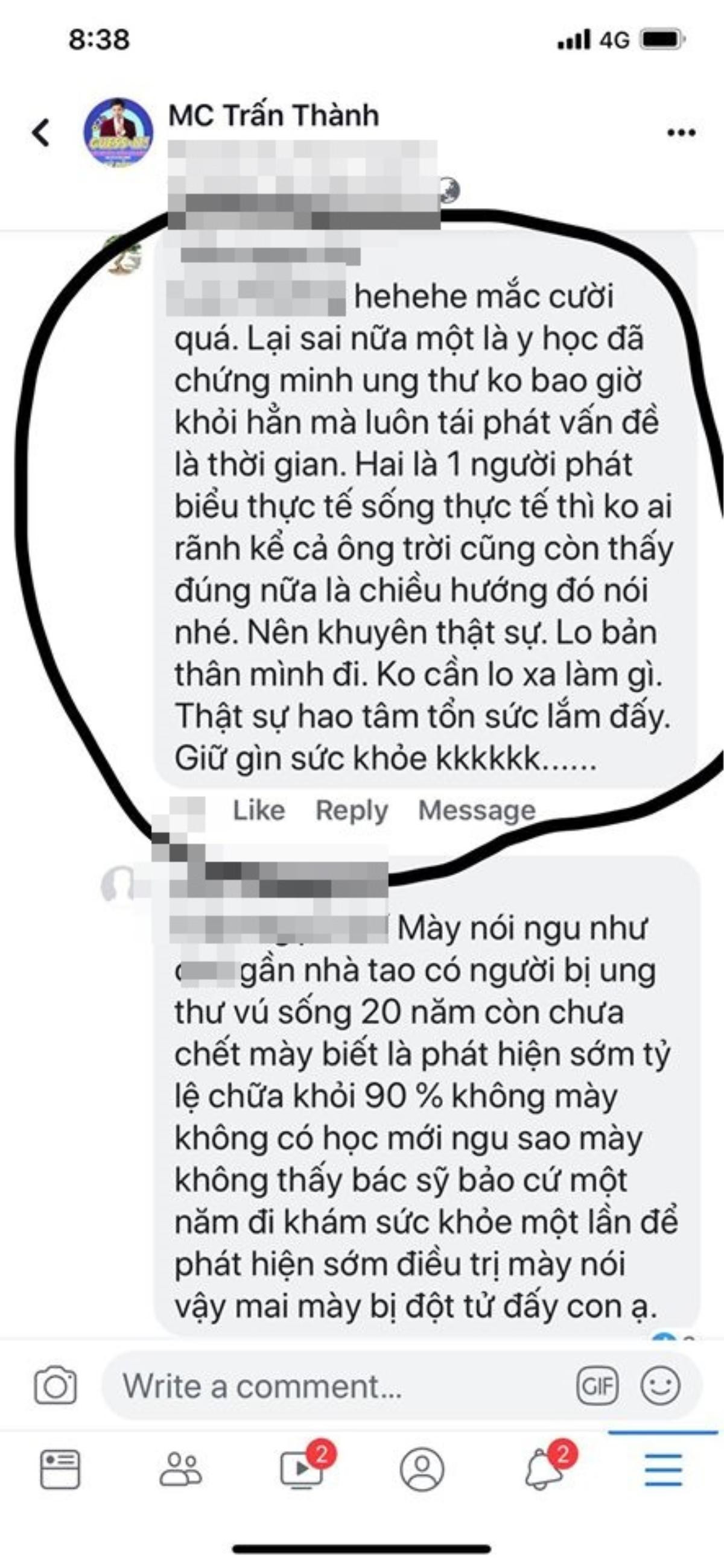 Trấn Thành bức xúc đòi đưa công an tới tận nhà kẻ ‘nguyền rủa’ Hari Won ‘sớm xuống mồ vì ung thư’ Ảnh 4