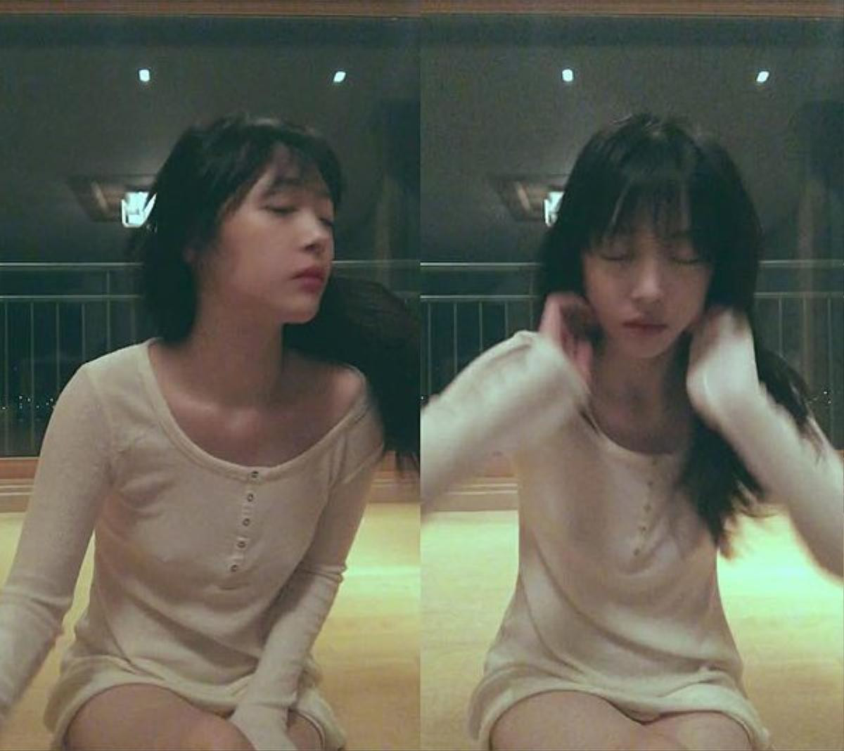 Sulli 'thả rông' lộ điểm nhạy cảm qua lớp áo thun nhưng lạ thay lại được Knet ủng hộ Ảnh 16