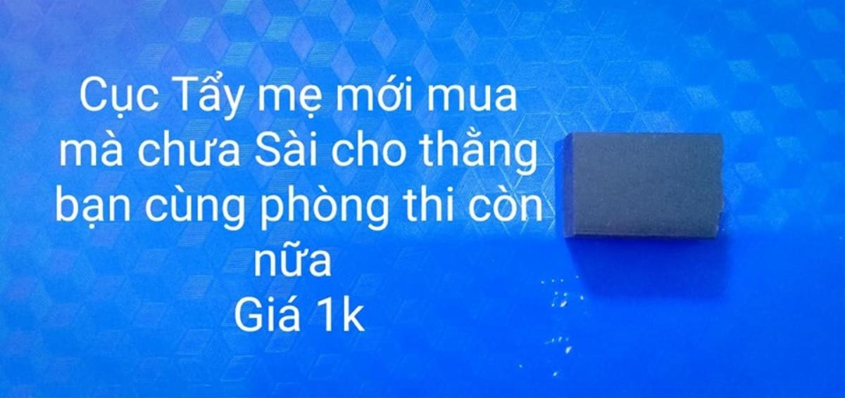 ‘Phũ’ như tụi học sinh, vừa thi xong đã thanh lý hết đồ dùng học tập: ‘Gọt bút chì 2k’, ‘Cục tẩy mẹ mới mua 1k’ Ảnh 3