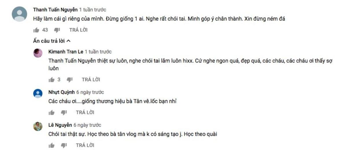 Kênh Youtube Bà Tâm Quảng Nam gây tranh cãi vì ý tưởng quá giống Bà Tân Vlog Ảnh 7