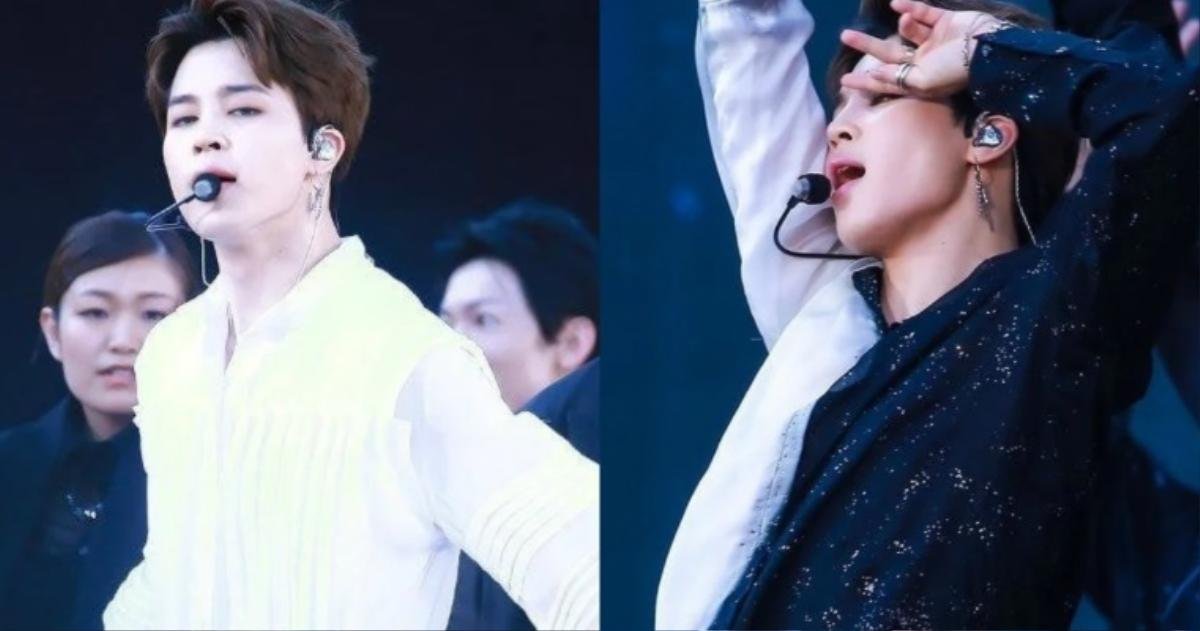 Jimin BTS khiến fan hâm mộ đổ gục với hình ảnh mới nhất tại concert! Ảnh 1