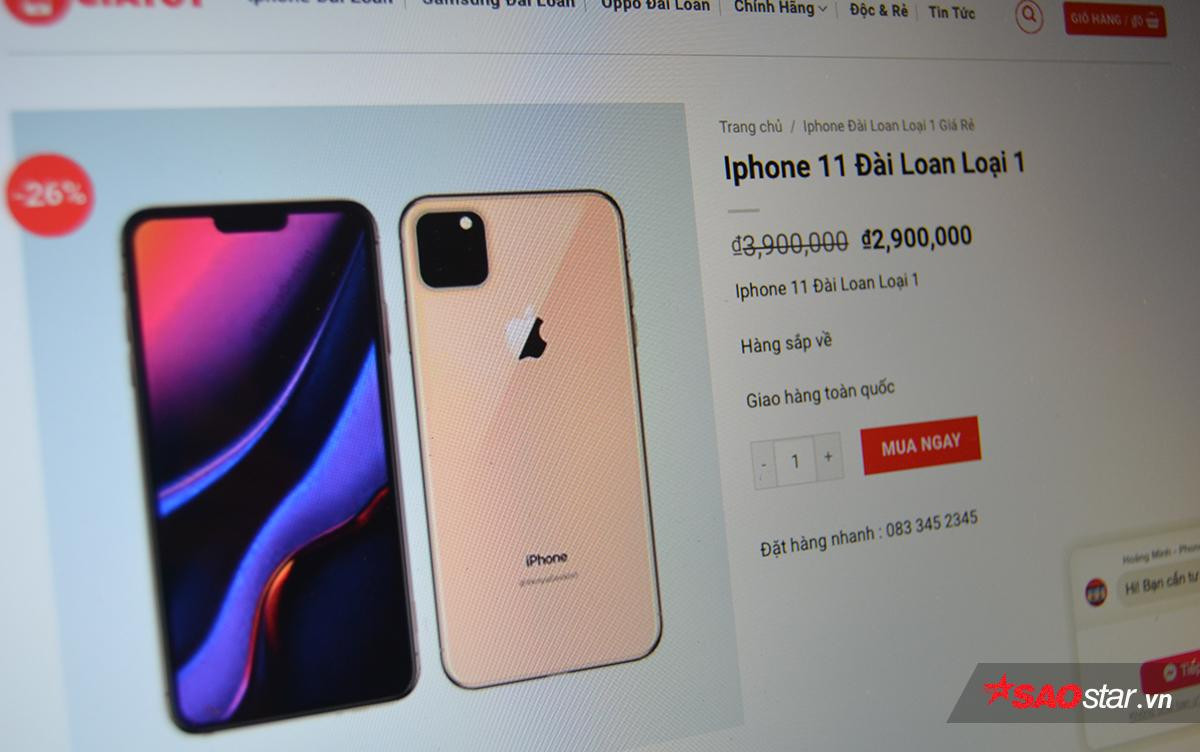 Chưa ra mắt, iPhone 11 đã lên kệ tại Việt Nam với giá chưa tới 3 triệu đồng Ảnh 1