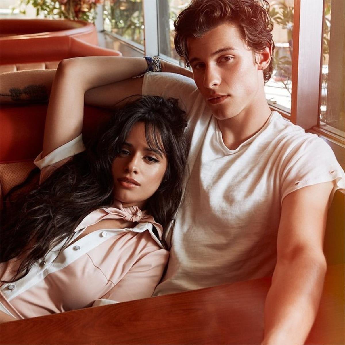 Dù phủ nhận tin đồn hẹn hò nhưng hình ảnh thân thiết này của Shawn Mendes và Camila Cabello lại khiến fan nghi ngờ Ảnh 1